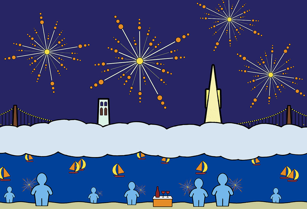 Fog City Fourth by John Kraft