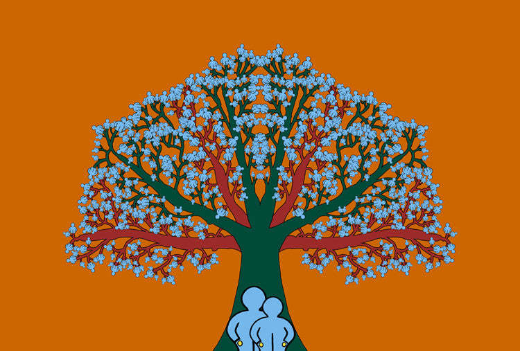 Family Tree art print by John Kraft