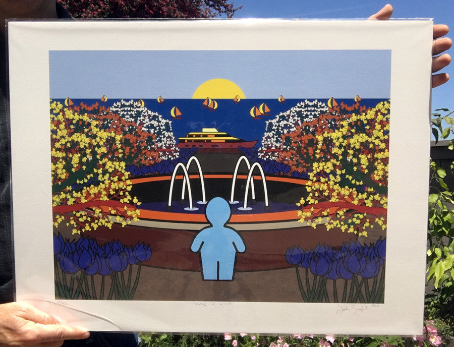 Make a Wish by John Kraft (fine art paper)