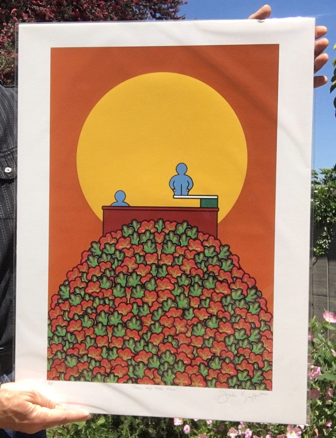 Pool on the Hill art print by John Kraft