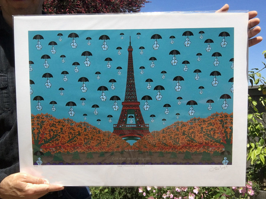 San Francisco Sister by John Kraft (fine art paper)