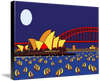 Sydney Sails on Canvas (unframed)