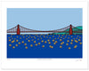 Golden Gate Bridge by John Kraft (fine art paper)