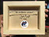 The Butterfly Effect Wood Mounted Print (Back)
