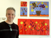 John Kraft and Flower Power at CITY ART Gallery