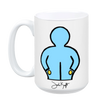 Signature Blue Person Mug