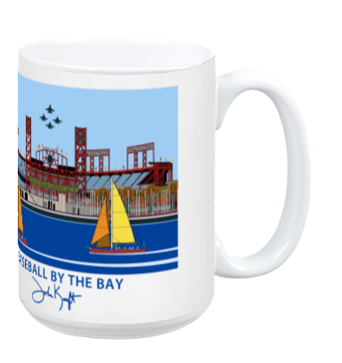 Baseball by the Bay Mug