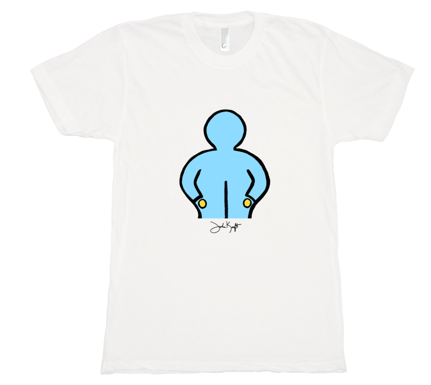 Blue Figure T-shirt