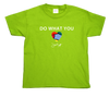 Kid's Do What You Love T-Shirt (lime green)